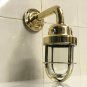 NAUTICAL ANTIQUE SHIP MARINE OLD BRASS SWAN PASSAGEWAY BULKHEAD WISKA LIGHT 1 PC