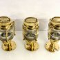 Vintage Old Reclaimed Antique Nautical Wall Mounted Lantern Style Lamp Set of 3