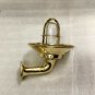 NEW NAUTICAL ANTIQUE MARINE BRASS WITH DEFECTOR COVER DECORATIVE LIGHT LOT OF 5