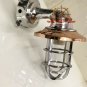 Aluminium Swan Neck 90 Degree Passage Wall Light Extra Copper Shade Junction Box