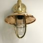 NAUTICAL BULKHEAD NEW SMALL BRASS PASSAGEWAY SHIP WALL BULKHEAD LIGHT & SHADE