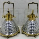 Nautical Aluminium Smooth Cargo Wiska Ceiling Pendant Light-Medium Replica Lot 2