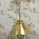 NAUTICAL MARINE NEW SHIP BRASS HANGING CARGO PENDANT LIGHT WITH SHADE LOT 2