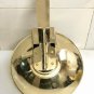 NAUTICAL ANTIQUE OLD BRASS ORIGINAL SWAN PASSAGEWAY BULKHEAD WALL LIGHT/SHADE