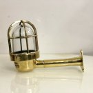 NAUTICAL MOUNT BRASS OCEANIC PASSAGEWAY BULKHEAD WALL ARCHED WISKA LAMP/LIGHT