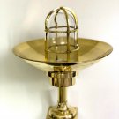 VINTAGE STYLE NEW NAUTICAL MARINE MOUNT BRASS PASSAGEWAY BULKHEAD LIGHT & SHADE