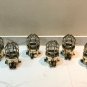 AUTHENTIC NAUTICAL ANTIQUE OLD SHIP BRASS ORIGINAL MOUNT BULKHEAD WALL LIGHT