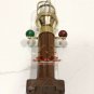 Nautical Retro Style Brass and Wooden Antique Bulkhead Lamp Fixture