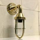NAUTICAL SHIP MARINE NEW SOLID BRASS WALL SWAN PASSAGEWAY BULKHEAD LIGHT LO 10