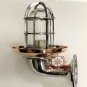 NEW NAUTICAL SCONCE MARINE SOLID ALUMINIUM SWAN LIGHT WITH COPPER SHADE LOT 2
