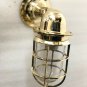 NAUTICAL SHIP MARINE NEW SOLID BRASS WALL SWAN PASSAGEWAY BULKHEAD LIGHT LOT 2