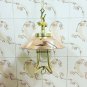 Vintage Style Marine Hanging Cargo Brass Antique Light with Copper Shade Lot of 2