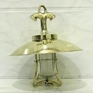 NEW NAUTICAL VINTAGE STYLE HANGING BRASS BULKHEAD RETRO SHIP LIGHT & SHADE LOT 2