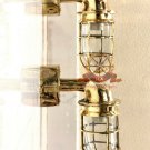 NAUTICAL SHIP NEW SOLID BRASS SWAN PASSAGEWAY BULKHEAD LIGHT JUNCTION BOX LOT 2