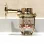 OLD HOME DECOR NAUTICAL ANTIQUE BRASS FLUSH MOUNT WALL SWAN ARCHED LIGHT LOT 2