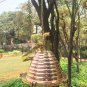 NAUTICAL NEW MARINE BRASS AND COPPER MOUNT MEDIUM CARGO PENDANT LIGHT LOT OF 2