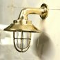 NEW NAUTICAL ANTIQUE MARINE SOLID BRASS WITH DEFECTOR COVER LIGHT LOT OF 10