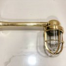 MARITIME ENTRANCE HOUSE LIGHTING SOLID BRASS NAUTICAL BULKHEAD WALL LIGHT LOT 2
