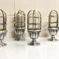 NEW NAUTICAL MARINE SOLID BRASS CAGE & ALUMINIUM MOUNT PASSAGEWAY CEILING LIGHT