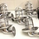 NAUTICAL BULKHEAD ALUMINUM PASSAGEWAY SHIP WALL BULKHEAD LIGHT & SHADE LOT 5