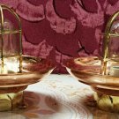 NAUTICAL SHIP MARINE PASSAGEWAY BULKHEAD CEILING LIGHT WITH COPPER SHADE LOT 2