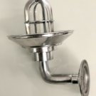 REPLICA NAUTICAL MARINE SOLID ALUMINIUM SWAN PASSAGEWAY LIGHT & SHADE LOT OF 5