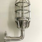 NEW NAUTICAL MARINE SWAN NECK ALUMINUM PASSAGEWAY WALL LIGHT & PIPE/SHADE LOT 2