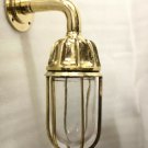 NAUTICAL SHIP MARINE SOLID BRASS WALL SWAN PASSAGEWAY BULKHEAD  LIGHT LOT 10