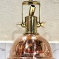 NAUTICAL REPLICA MARINE SMOOTH COPPER & BRASS PENDANT/CEILING/MOUNT LIGHT LOT 5