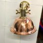 NAUTICAL MARINE CARGO BRASS & COPPER PENDANT/CEILING/WALL/HANGING LIGHT LOT 5