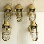 NAUTICAL SHIP SOLID BRASS PASSAGEWAY WALL SWAN BULKHEAD DECOR LIGHT LOT 10