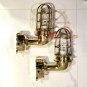 NAUTICAL SHIP NEW SOLID BRASS SWAN PASSAGEWAY BULKHEAD LIGHT JUNCTION BOX LOT 10
