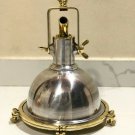Nautical Aluminium Brass Smooth Cargo Pendant Hanging Retro Ship Light Lot of 5