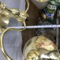 Maritime Antique Industrial Solid Brass Hanging Wheelhouse Faro Wall Lamp/Light