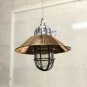 NAUTICAL MARINE SOLID ALUMINIUM PASSAGEWAY BULKHEAD PENDANT LIGHT & SHADE LOT 5