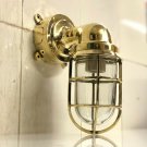 NAUTICAL SHIP MARINE NEW SOLID BRASS SWAN PASSAGEWAY LIGHT JUNCTION BOX LOT OF 5