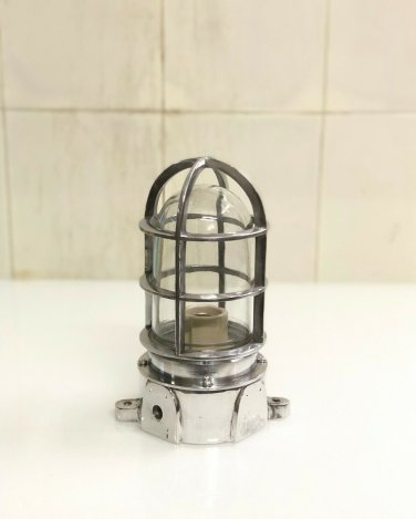 VINTAGE STYLE NEW SOLID CAST ALUMINIUM PASSAGEWAY BULKHEAD SHIP LIGHT LOT 10