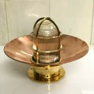 AUTHENTIC NAUTICAL ANTIQUES OLD SHIP BRASS MOUNT BULKHEAD SHADE LIGHT LOT 5