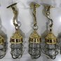 NAUTICAL VINTAGE PASSAGE WAY BULKHEAD BRASS HANGING NEW RETRO SHIPLIGHT LOT 10