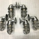 Nautical Aluminium Swan Neck Passageway Wall bulkhead Light - Large Lot of 5