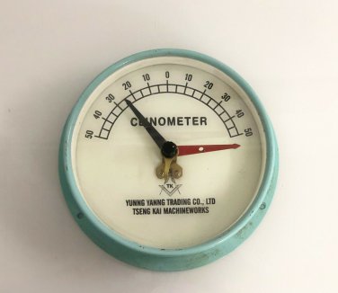 Maritime Vintage Nautical Ship Yunng Yanng Machine Work Clinometer 100% Original