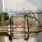 OLD ANTIQUE SALVAGE BRASS NAUTICAL SHIP BULKHEAD WALL CEILING LIGHT LOT OF 5 PCS