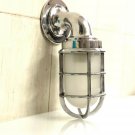 Aluminium Swan Neck 90 Degree Ship Passageway Wall Light White Globe Lot of 10