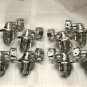 Aluminium Swan Neck 90 Degree Passage Wall Light Extra Shade Junction Box Lot 10