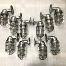 Nautical Aluminium Swan Neck 90 Degree Passageway Wall Light - Large Lot of 10