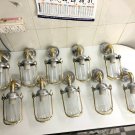 NEW NAUTICAL MARINE SOLID ALUMINIUM & BRASS SWAN NECK WALL LIGHT LOT OF 10