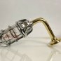 NEW NAUTICAL MARINE SWAN NECK ALUMINUM PASSAGEWAY WALL LIGHT & BRASS PIPE LOT 10