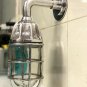 NEW NAUTICAL MARINE SWAN NECK ALUMINUM PASSAGEWAY WALL LIGHT & PIPE/SHADE LOT 10