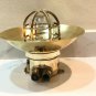 AUTHENTIC ANTIQUE OLD SHIP BRASS ORIGINAL MOUNT BULKHEAD LIGHT & SHADE LOT OF 5