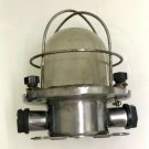 AUTHENTIC NAUTICAL ANTIQUE OLD SHIP IRON ORIGINAL MOUNT BULKHEAD LIGHT LOT OF 10